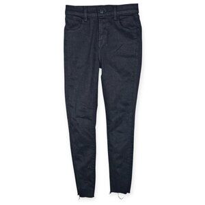 J Brand Black Mid-Rise Skinny Denim Jeans Women's Size 24